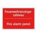 Feuerwehranzeige- tableau - Fire alarm panel