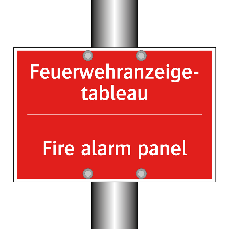 Feuerwehranzeige- tableau - Fire alarm panel