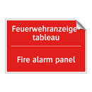 Feuerwehranzeige- tableau - Fire alarm panel