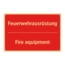 Feuerwehrausrüstung - Fire equipment