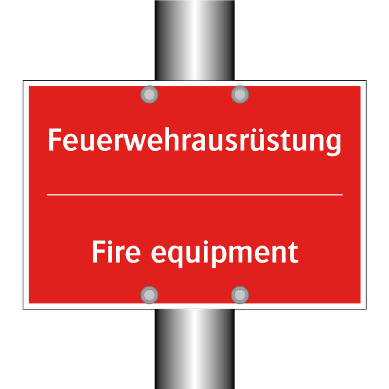 Feuerwehrausrüstung - Fire equipment