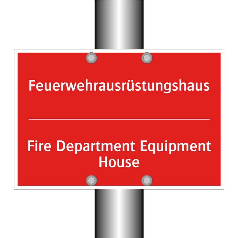 Feuerwehrausrüstungshaus - Fire Department Equipment House/.../