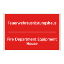 Feuerwehrausrüstungshaus - Fire Department Equipment House/.../