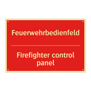 Feuerwehrbedienfeld - Firefighter control panel