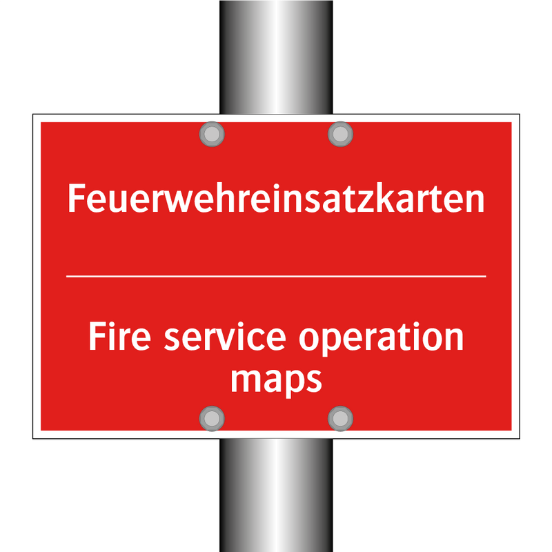 Feuerwehreinsatzkarten - Fire service operation maps