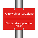 Feuerwehreinsatzpläne - Fire service operation plans