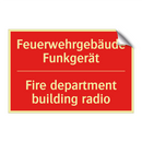 Feuerwehrgebäude Funkgerät - Fire department building radio