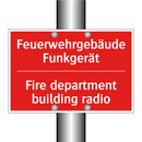 Feuerwehrgebäude Funkgerät - Fire department building radio