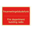 Feuerwehrgebäudefunk - Fire department building radio