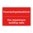 Feuerwehrgebäudefunk - Fire department building radio