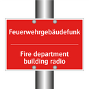 Feuerwehrgebäudefunk - Fire department building radio