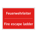 Feuerwehrleiter - Fire escape ladder
