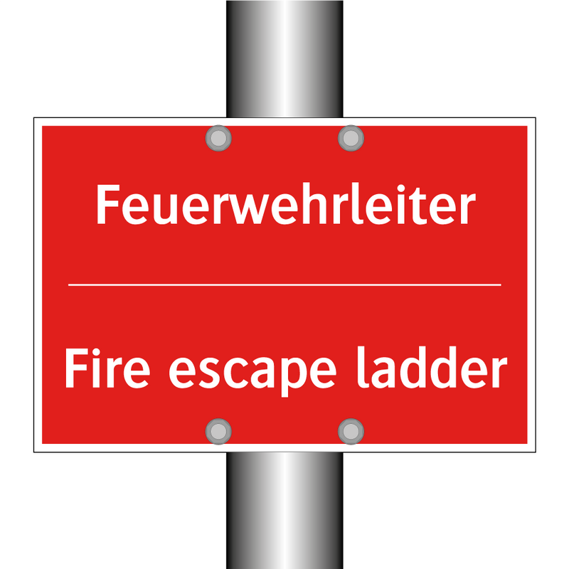 Feuerwehrleiter - Fire escape ladder