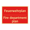Feuerwehrplan - Fire department plan