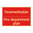 Feuerwehrplan - Fire department plan