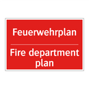 Feuerwehrplan - Fire department plan