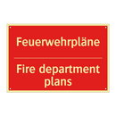 Feuerwehrpläne - Fire department plans
