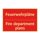 Feuerwehrpläne - Fire department plans