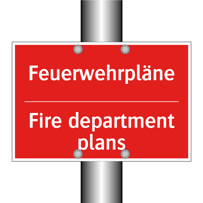Feuerwehrpläne - Fire department plans