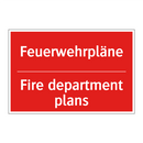 Feuerwehrpläne - Fire department plans