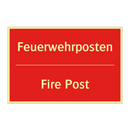Feuerwehrposten - Fire Post