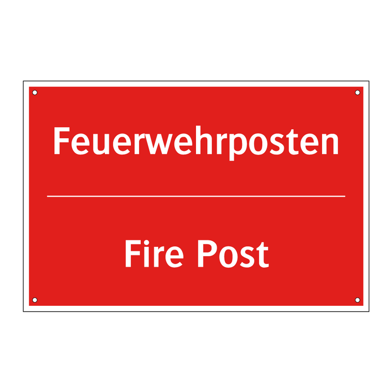 Feuerwehrposten - Fire Post