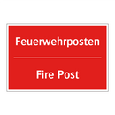 Feuerwehrposten - Fire Post