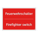 Feuerwehrschalter - Firefighter switch