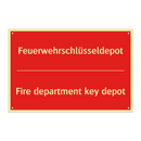 Feuerwehrschlüsseldepot - Fire department key depot