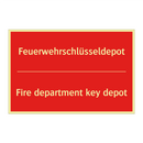 Feuerwehrschlüsseldepot - Fire department key depot