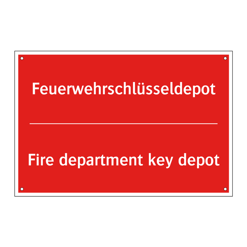 Feuerwehrschlüsseldepot - Fire department key depot