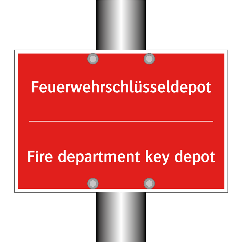 Feuerwehrschlüsseldepot - Fire department key depot
