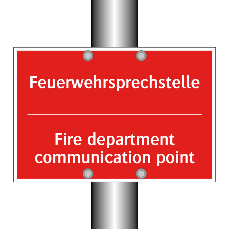 Feuerwehrsprechstelle - Fire department communication /.../