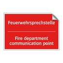 Feuerwehrsprechstelle - Fire department communication /.../