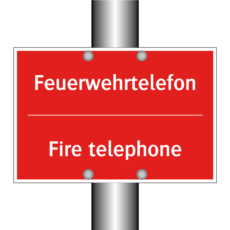 Feuerwehrtelefon - Fire telephone
