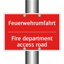 Feuerwehrumfahrt - Fire department access road