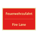 Feuerwehrzufahrt - Fire Lane