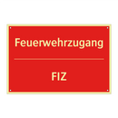 Feuerwehrzugang - FIZ