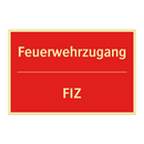 Feuerwehrzugang - FIZ