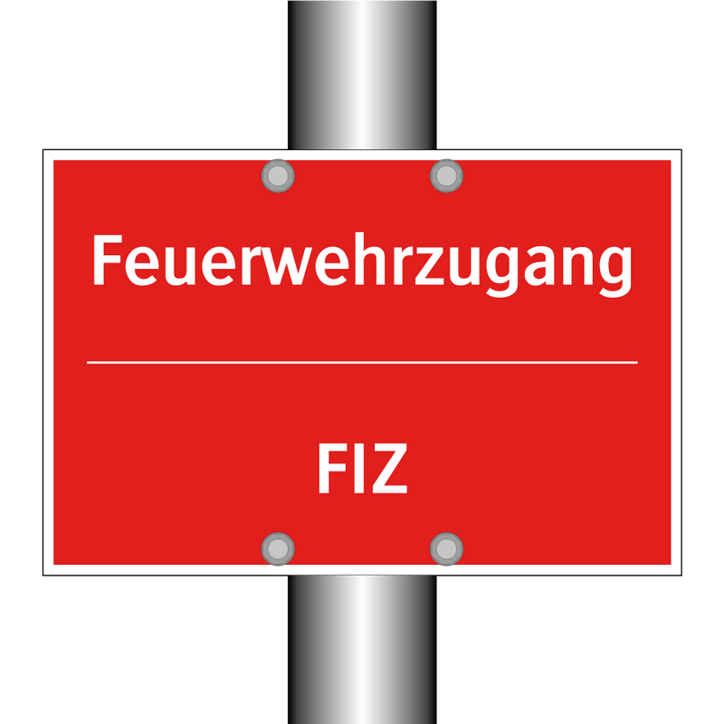 Feuerwehrzugang - FIZ
