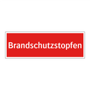 Brandschutzstopfen