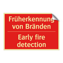 Früherkennung von Bränden - Early fire detection