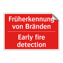 Früherkennung von Bränden - Early fire detection