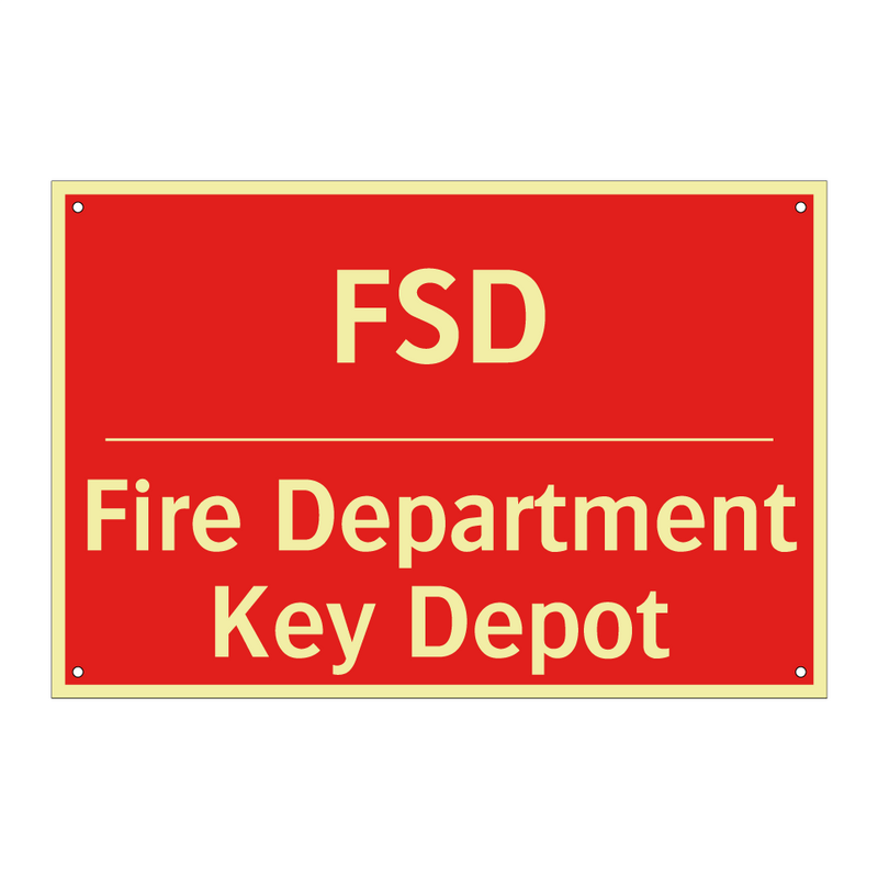 FSD - Fire Department Key Depot