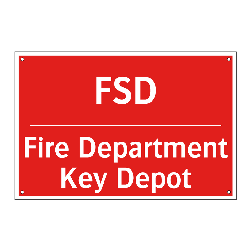 FSD - Fire Department Key Depot