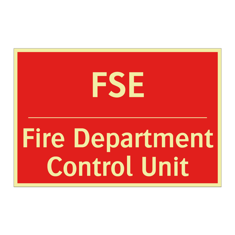 FSE - Fire Department Control Unit