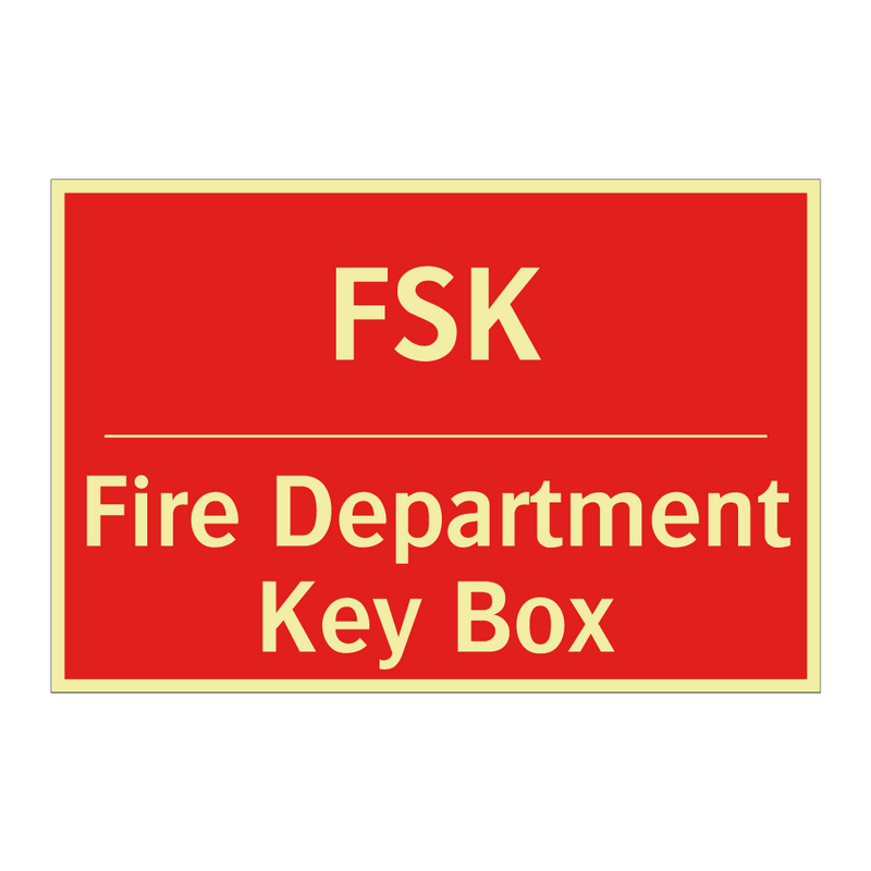 FSK - Fire Department Key Box