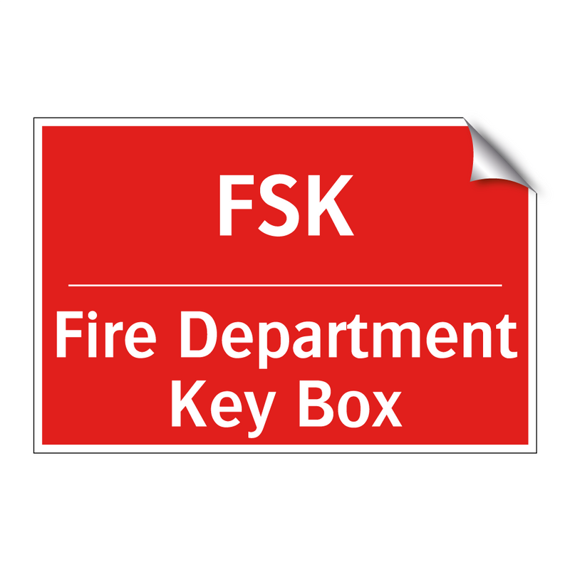 FSK - Fire Department Key Box