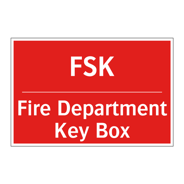 FSK - Fire Department Key Box