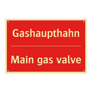 Gashaupthahn - Main gas valve